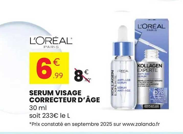 SERUM VISAGE CORRECTEUR D’ÂGE