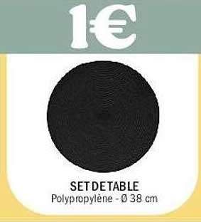 SET DE TABLE