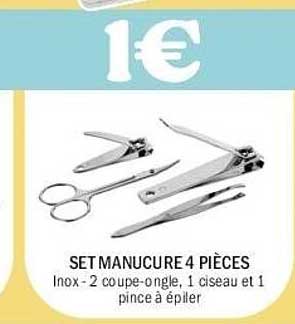 SET MANUCURE 4 PIÈCES