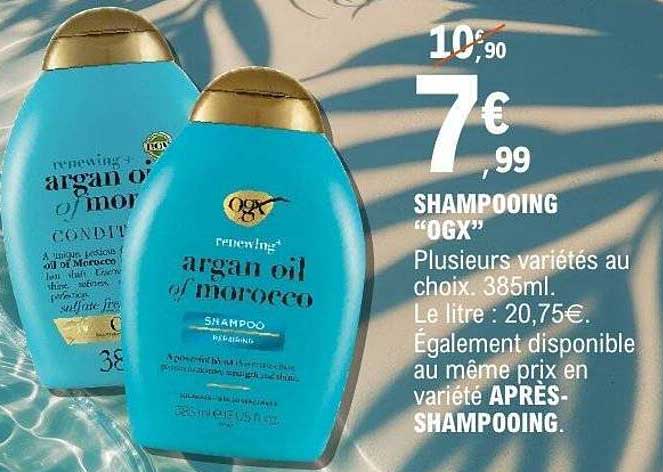 SHAMPOOING "OGX"
