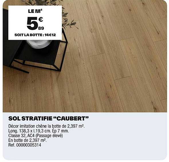 SOL STRATIFIE “CAUBERT”