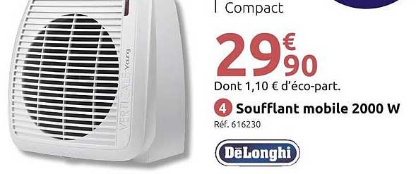 Soufflant mobile 2000 W