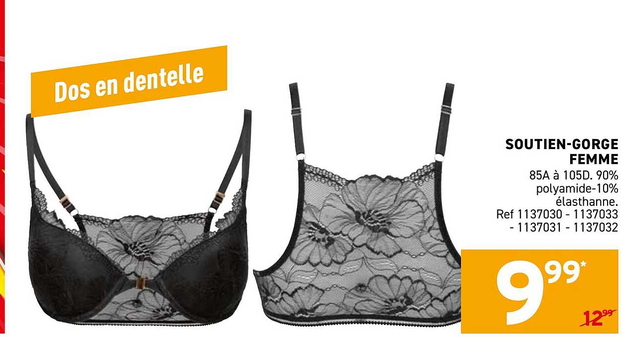 SOUTIEN-GORGE FEMME