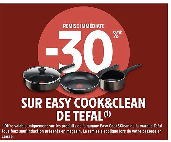 SUR EASY COOK&CLEAN DE TEFAL
