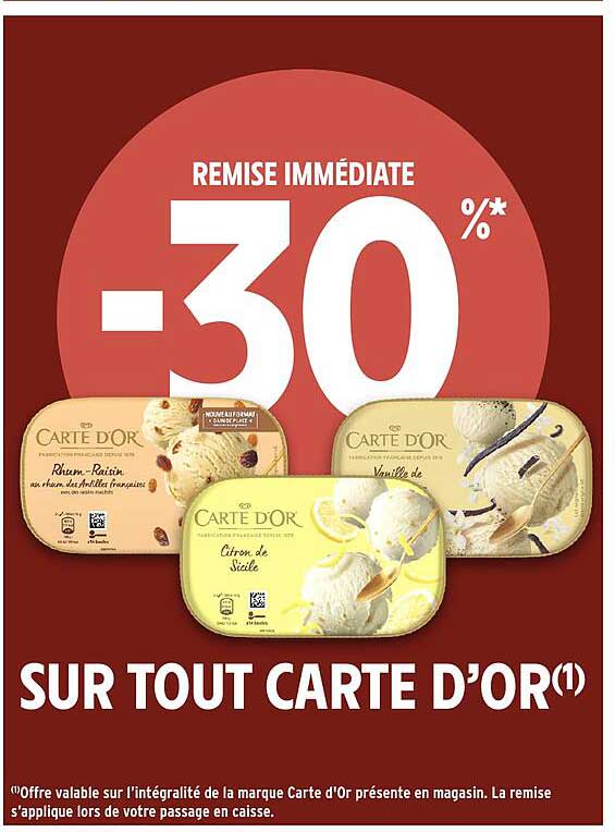 SUR TOUT CARTE D’OR