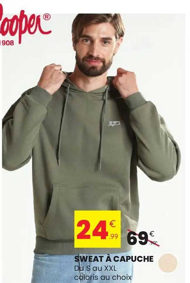 SWEAT À CAPUCHE
