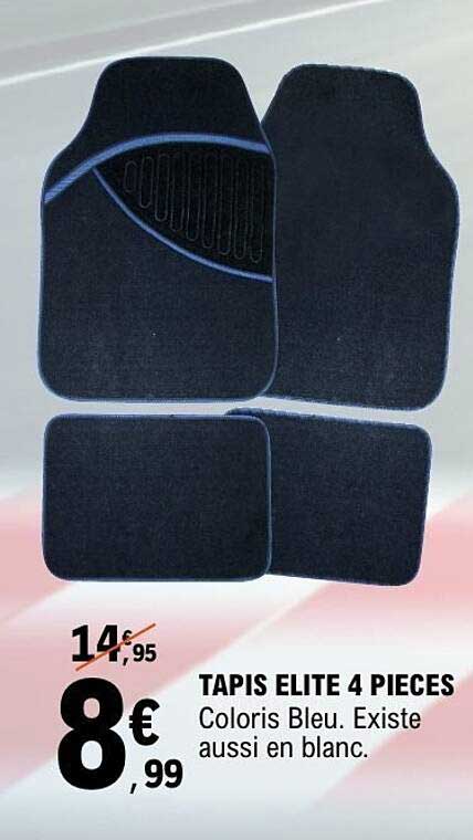 TAPIS ELITE 4 PIECES