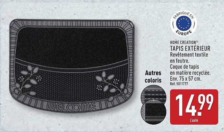 TAPIS EXTÉRIEUR