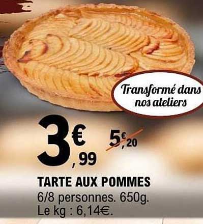 TARTE AUX POMMES
