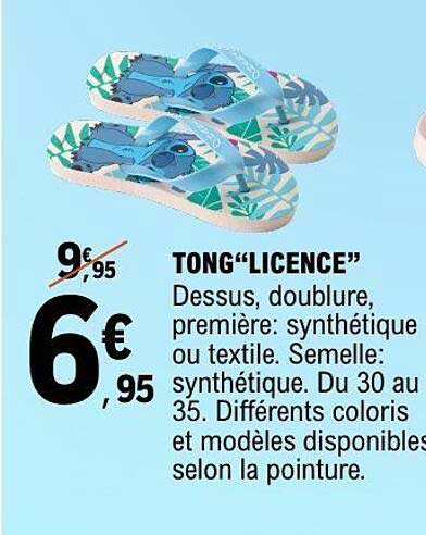 TONG “LICENCE”