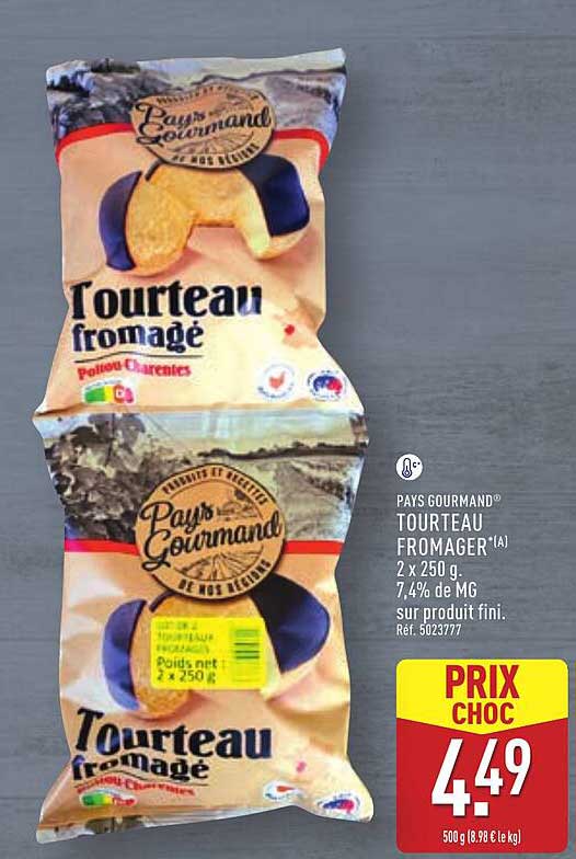 Tourteau fromager