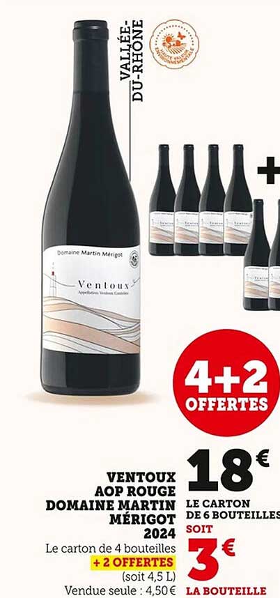VENTOUX AOP ROUGE DOMAINE MARTIN MÉRIGOT 2024