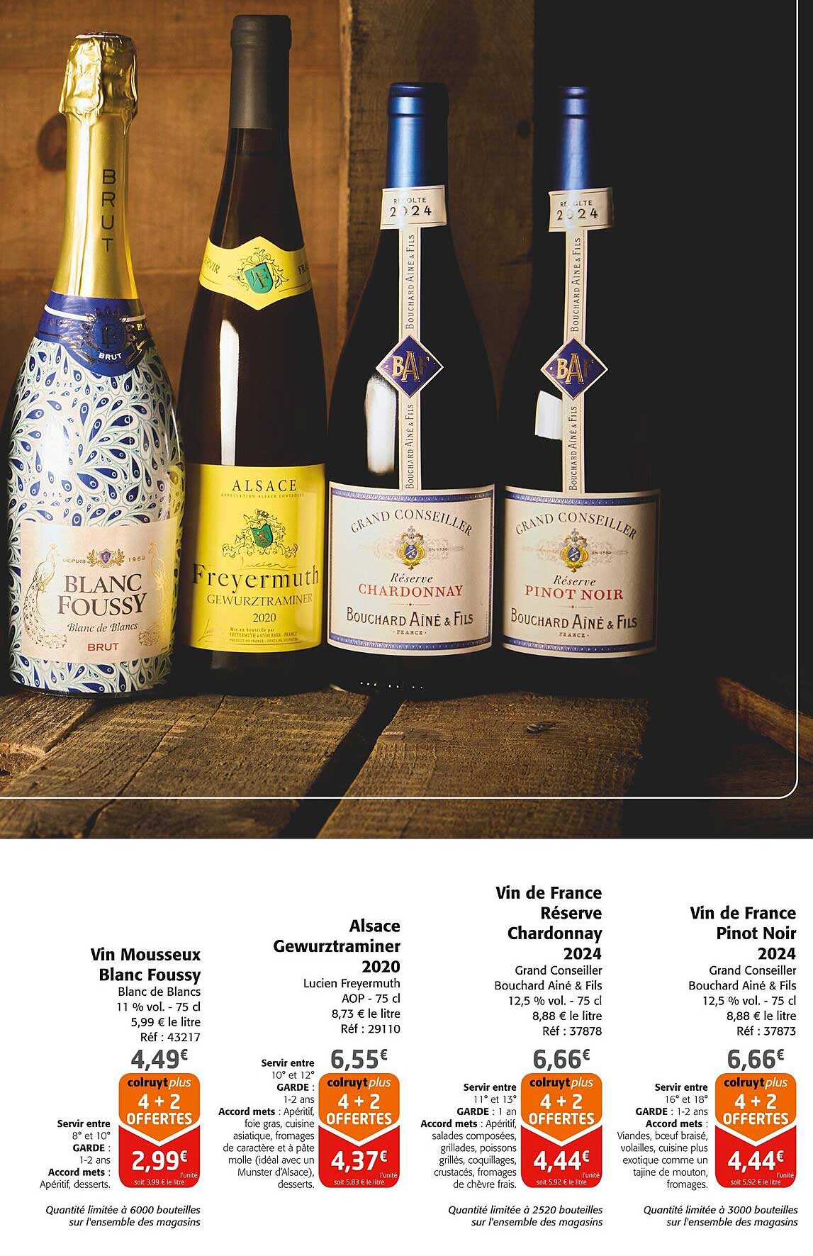 Vin Mousseux Blanc Foussy