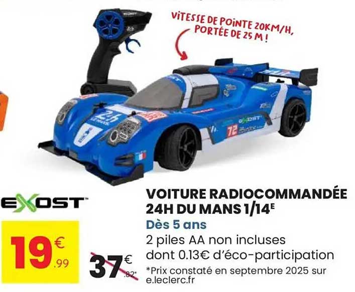 VOITURE RADIOCOMMANDÉE 24H DU MANS 1/14è