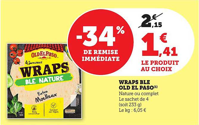 WRAPS BLE OLD EL PASO