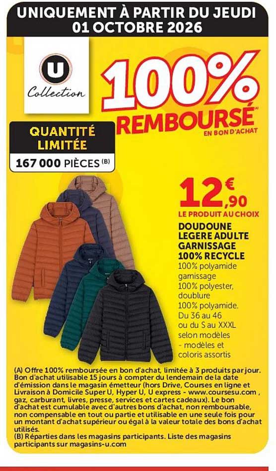 100% REMBOURSÉ EN BON D'ACHAT