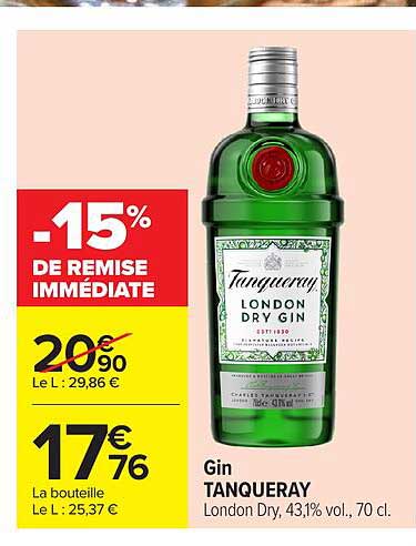 -15% DE REMISE IMMÉDIATE