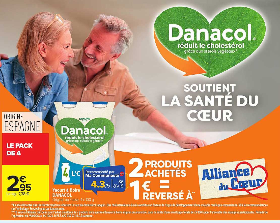 2 PRODUITS ACHETÉS 1€ REVERSÉ À**