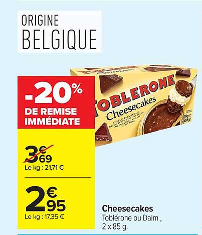 -20% DE REMISE IMMÉDIATE