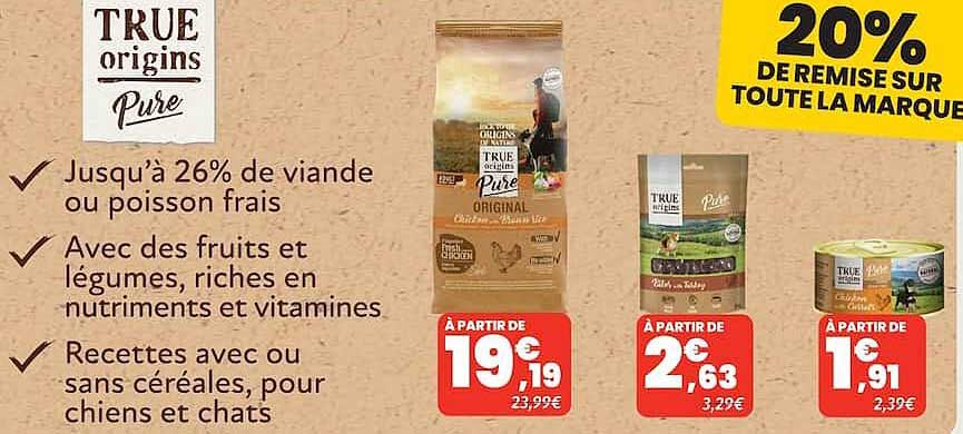 20% DE REMISE SUR TOUTE LA MARQUE