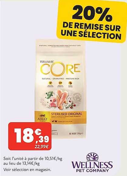 20% DE REMISE SUR UNE SÉLECTION