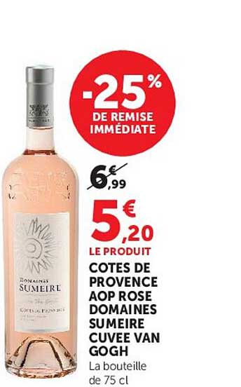 -25% DE REMISE IMMÉDIATE
