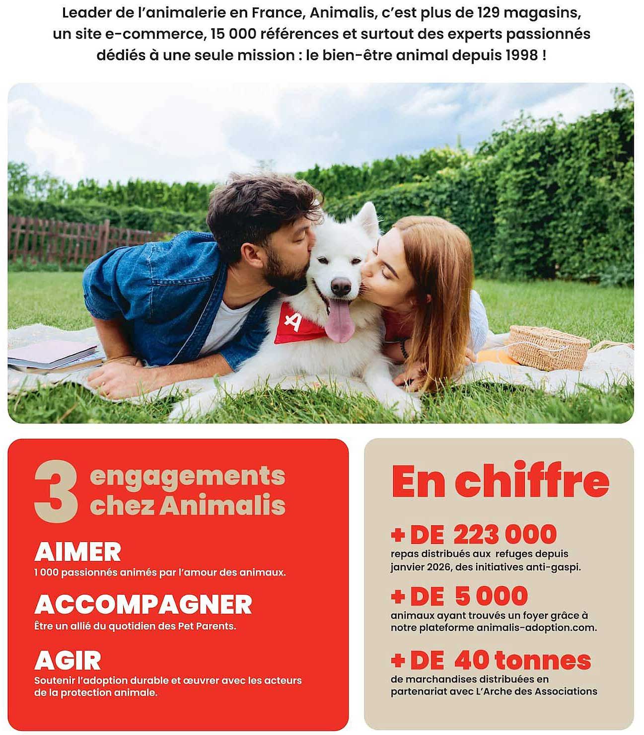 3 engagements chez Animalis
