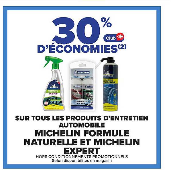 30% D'ÉCONOMIES(2)