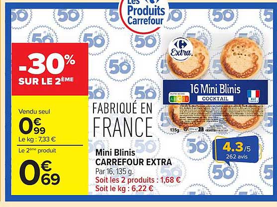 -30% SUR LE 2ÈME