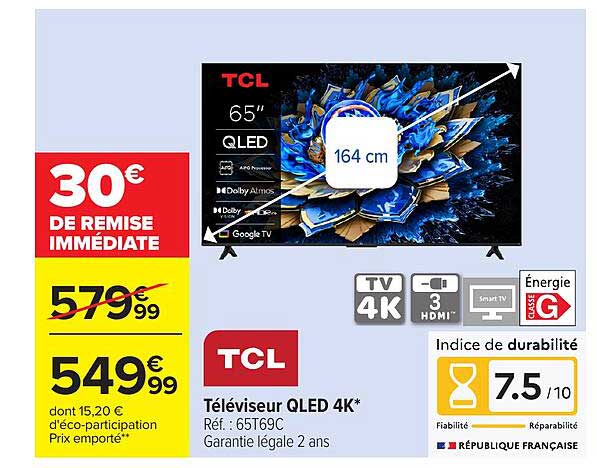 30€ DE REMISE IMMÉDIATE
