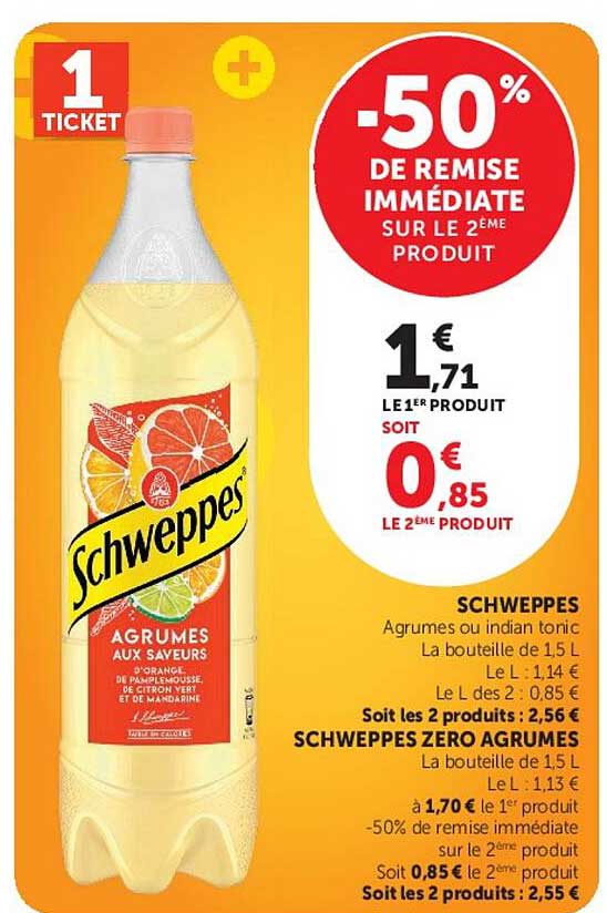 -50% DE REMISE IMMÉDIATE SUR LE 2ÈME PRODUIT
