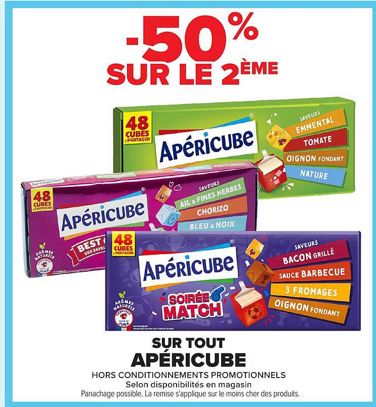 -50% SUR LE 2ÈME