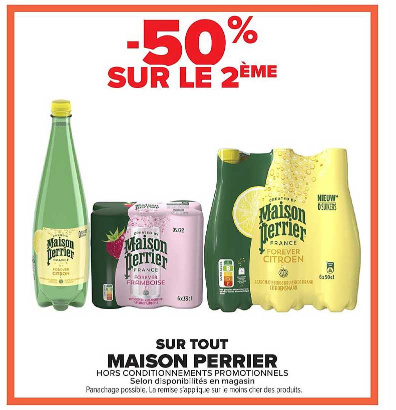 -50% SUR LE 2ÈME