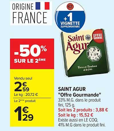 -50% SUR LE 2ÈME
