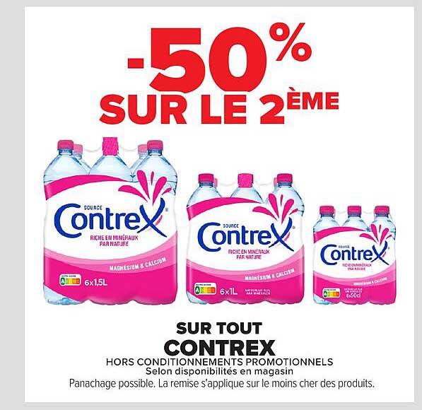 -50% SUR LE 2ÈME SUR TOUT CONTREX