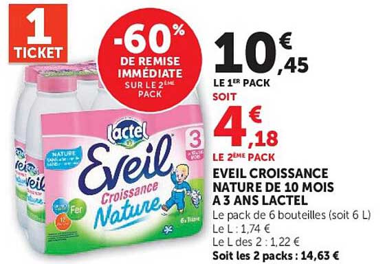 -60% DE REMISE IMMÉDIATE SUR LE 2ÈME PACK
