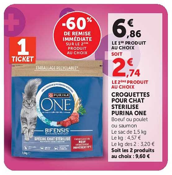 -60% DE REMISE IMMÉDIATE SUR LE 2ÈME PRODUIT AU CHOIX