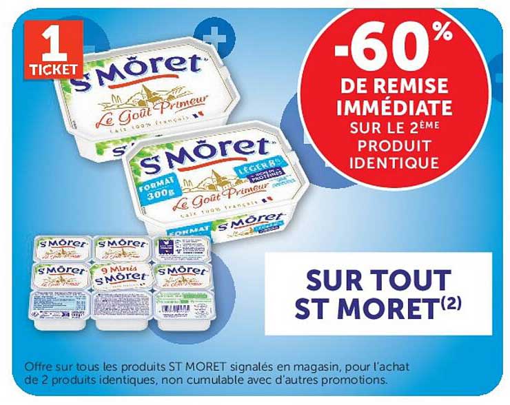 -60% DE REMISE IMMÉDIATE SUR LE 2ÈME PRODUIT IDENTIQUE
