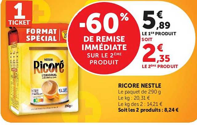 -60% DE REMISE IMMÉDIATE SUR LE 2ÈME PRODUIT