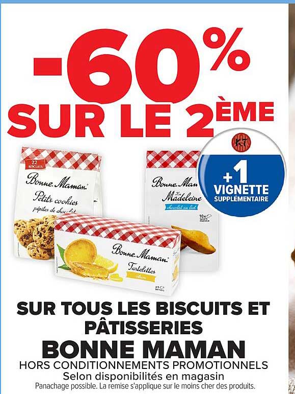 -60% SUR LE 2ÈME