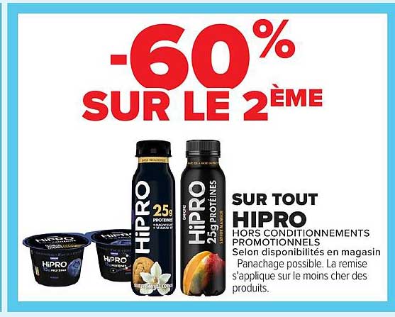 -60% SUR LE 2ÈME