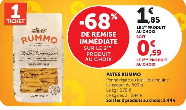 -68% DE REMISE IMMÉDIATE SUR LE 2ÈME PRODUIT AU CHOIX