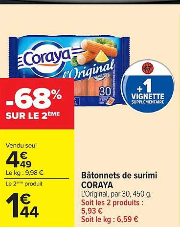 -68% SUR LE 2ÈME