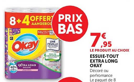 8+4 OFFERT AANBIEDING PRIX BAS