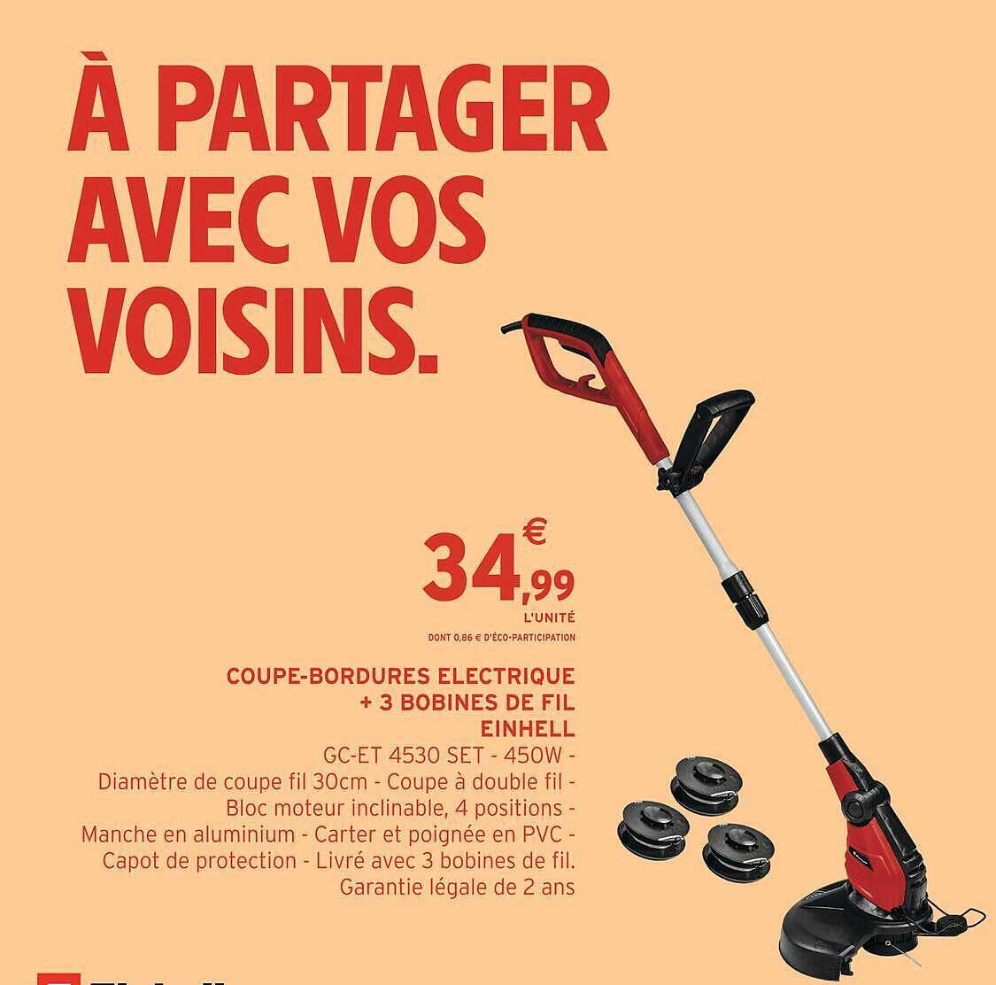 À PARTAGER AVEC VOS VOISINS.