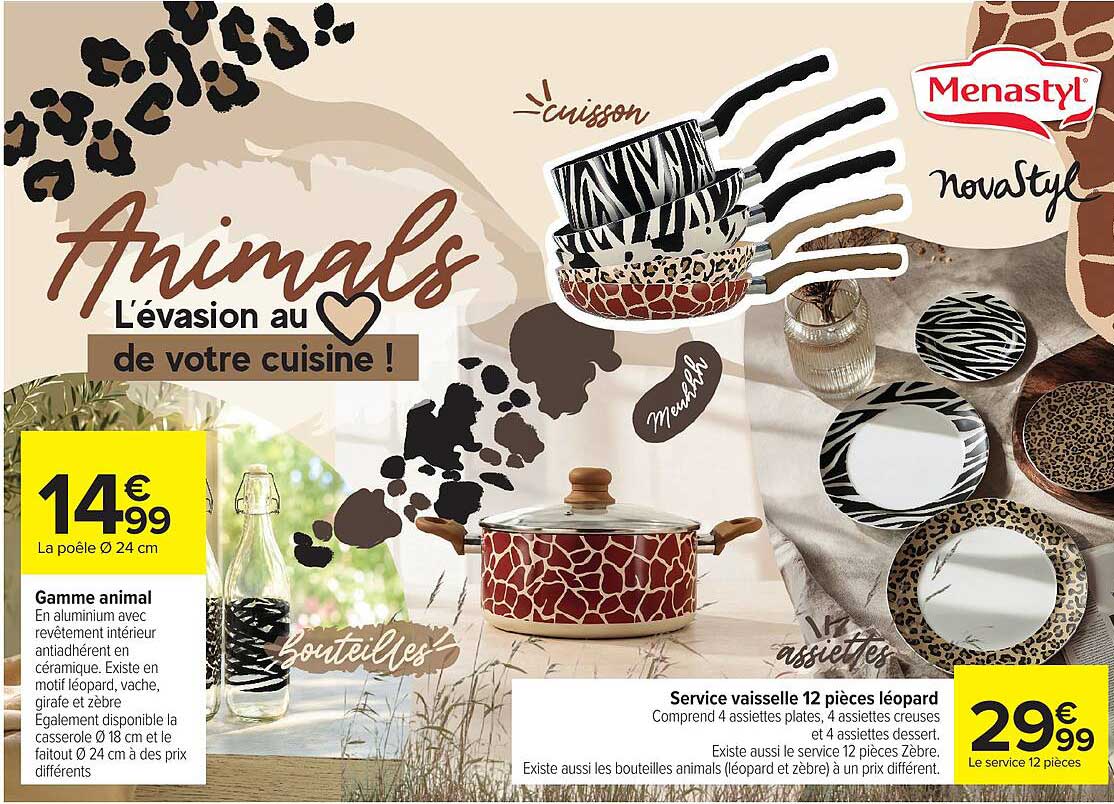 Animaux L’évasion au de votre cuisine !