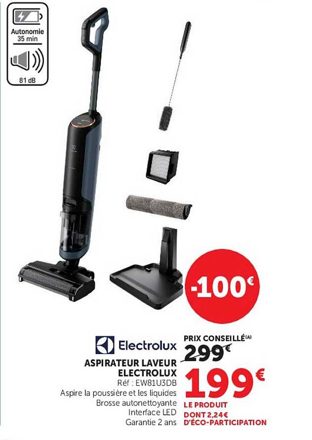 ASPIRATEUR LAVEUR ELECTROLUX