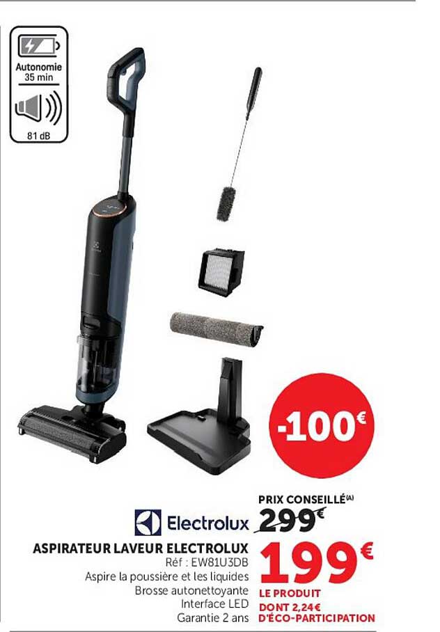 ASPIRATEUR LAVEUR ELECTROLUX