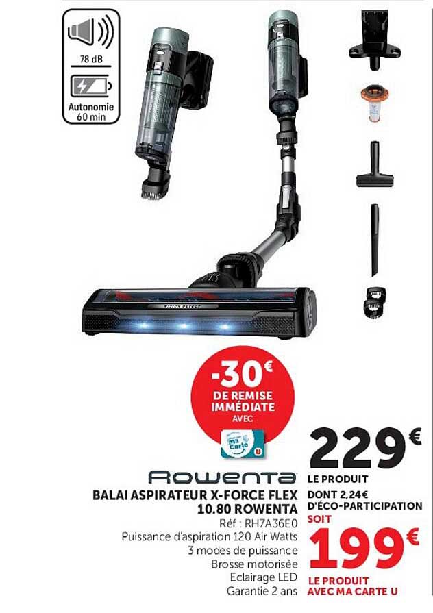 BALAi ASPIRATEUR X-FORCE FLEX 10.80 ROWENTA