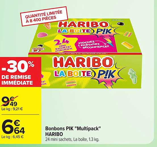 Bonbons PIK "Multipack" HARIBO